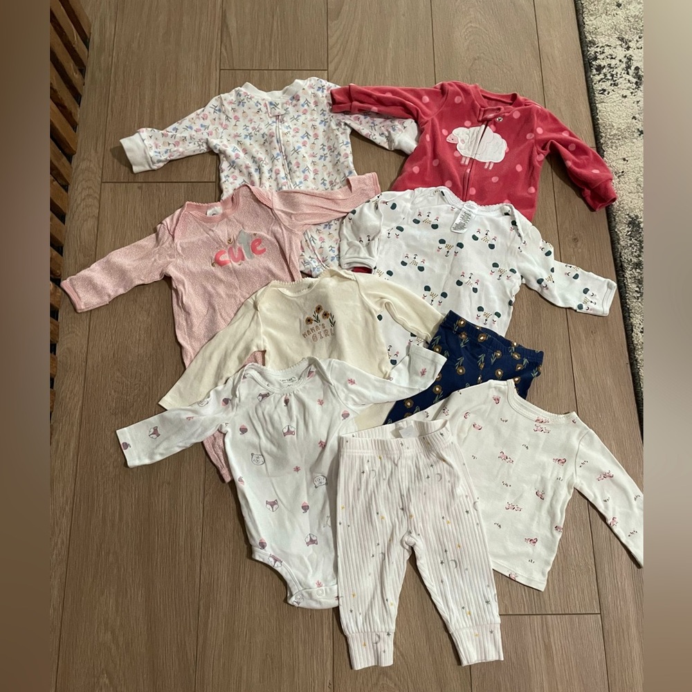 6 Months Assorted bundle baby girl clothes